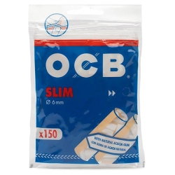 OCB Filter Tips Ø6 Slim Gummed 150